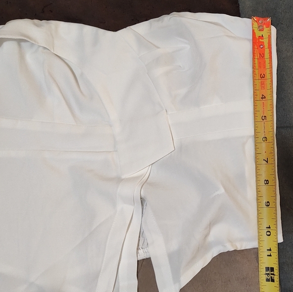 Shein NYOT white asymmetrical crop top - Picture 5 of 6